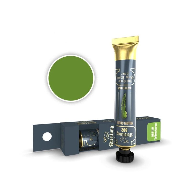 20ml Yellow Green Acrylic Tube Abteilung 502 ABT-1111