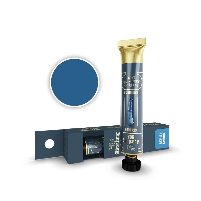 20ml Sky Blue Acrylic Tube Abteilung 502 ABT-1131 20ml Sky Blue Acrylic Tube Abteilung 502 ABT-1131