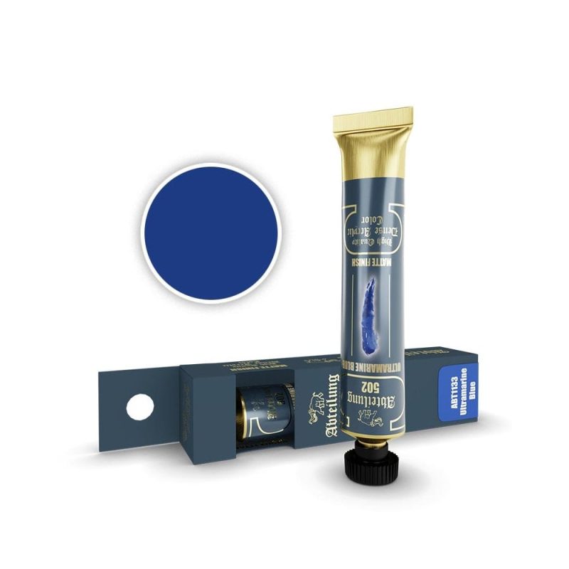 20ml Ultramarine Blue Acrylic Tube Abteilung 502 ABT-1133 20ml Ultramarine Blue Acrylic Tube Abteilung 502 ABT-1133