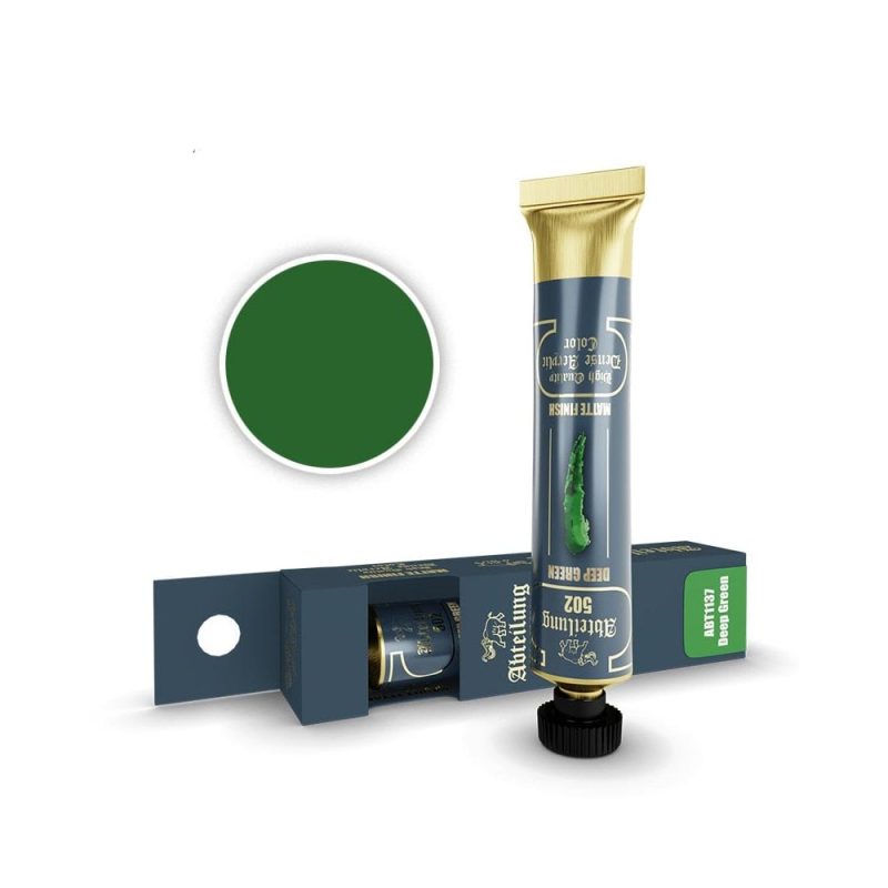 20ml Deep Green Acrylic Tube Abteilung 502 ABT-1137 20ml Deep Green Acrylic Tube Abteilung 502 ABT-1137