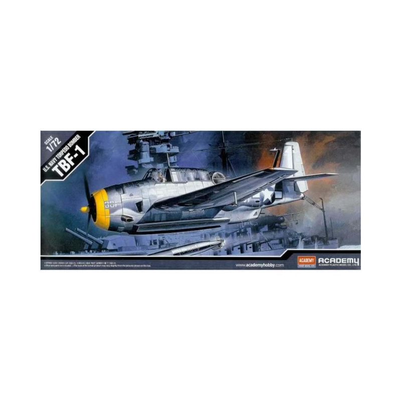 Academy TBF-1 Avenger (1/72) 12452 Academy TBF-1 Avenger (1/72) 12452