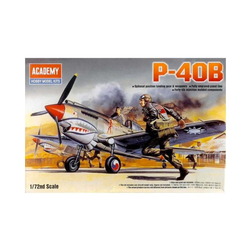 Academy Curtiss P-40B Tomahawk (1/72) 12456 Academy Curtiss P-40B Tomahawk (1/72) 12456