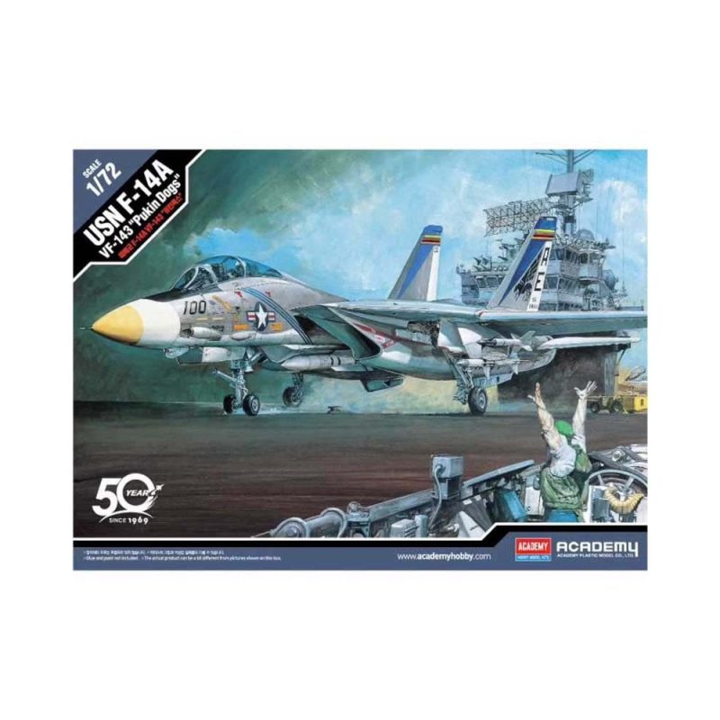 Academy Grumman F-14A Tomcat VF-143 (1/72) 12563 Academy Grumman F-14A Tomcat VF-143 (1/72) 12563