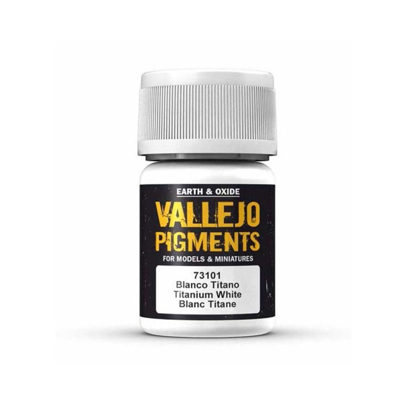 Vallejo Pigment Titanium White (35ml) 73.101 Vallejo Pigment Titanium White (35ml) 73.101