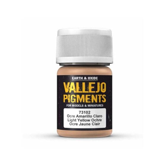 Vallejo Pigment Light Yellow Ocre (35ml) 73.102