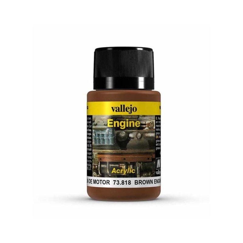 Vallejo Brown Engine Soot (40ml) 73.818