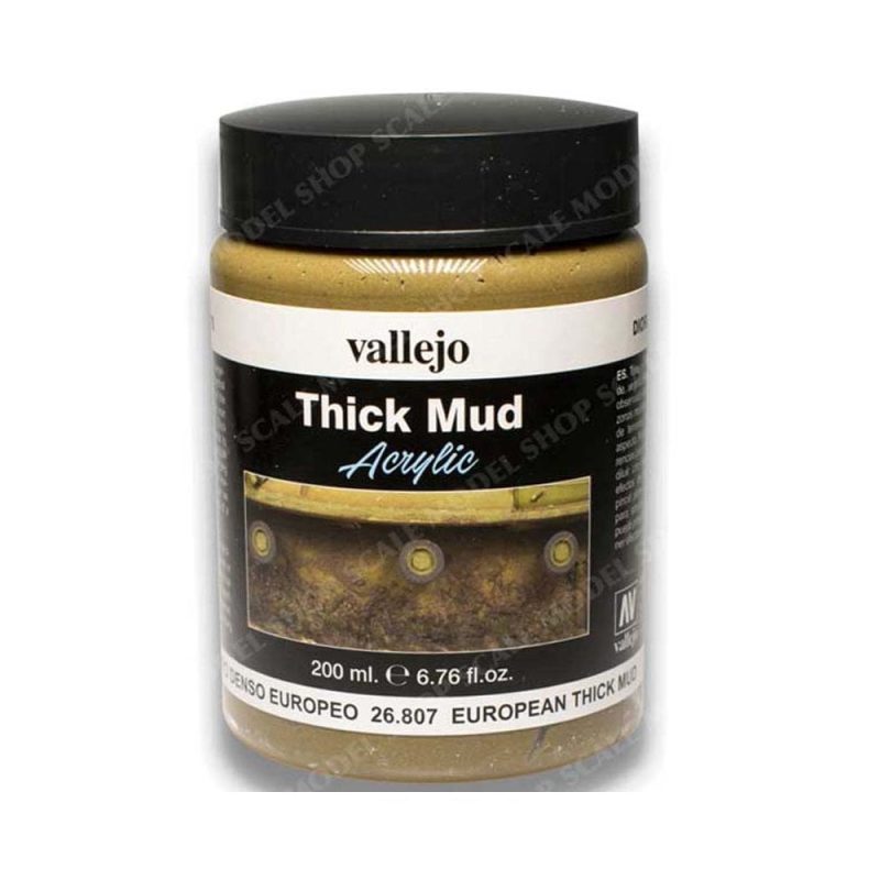 Vallejo European Thick Mud (200ml) 26.807