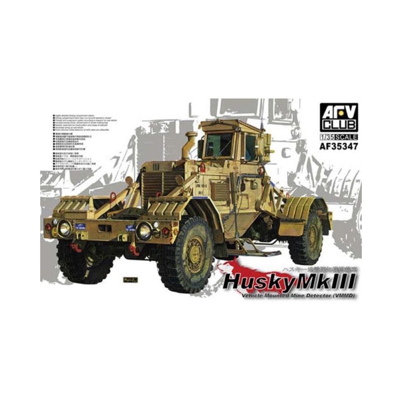 AFV Club Husky Vehicle Mounted Mine Detector Mk III (1/35) AF35347 AFV Club Husky Vehicle Mounted Mine Detector Mk III (1/35) AF35347