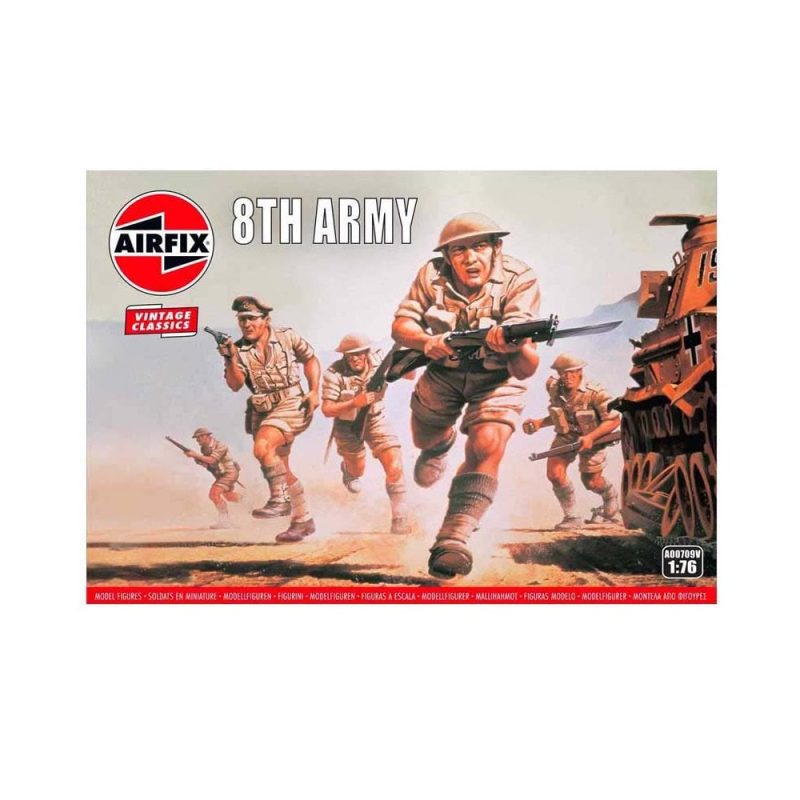Airfix WWII British 8th Army (1/76) A00709V Airfix WWII British 8th Army (1/76) A00709V