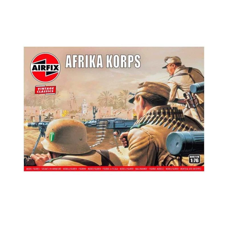 Airfix WWII Afrika Corps (1/76) A00711V Airfix WWII Afrika Corps (1/76) A00711V