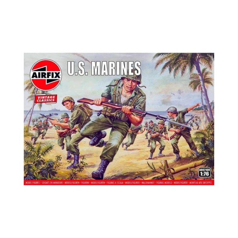 Airfix WWII US Marines (1/76) A00716V Airfix WWII US Marines (1/76) A00716V