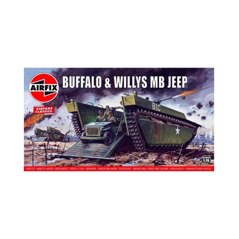 Airfix Buffalo Willys MB Jeep (1/76) A02302V Airfix Buffalo Willys MB Jeep (1/76) A02302V
