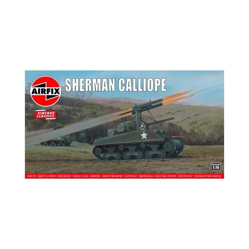 Airfix Sherman Calliope (1/76) A02334V Airfix Sherman Calliope (1/76) A02334V