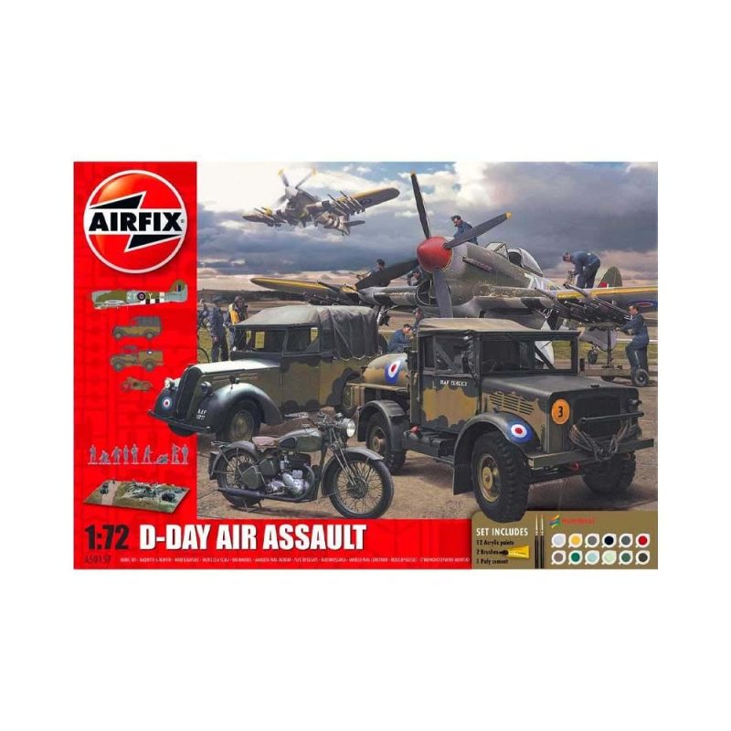 Airfix D-Day Air Assault Set (1/76) A50157A Airfix D-Day Air Assault Set (1/76) A50157A