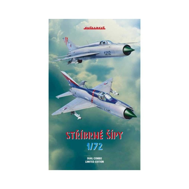 Eduard Stribrne Spy MiG-21PF/PFM Dual Combo (1/72) EDK2134