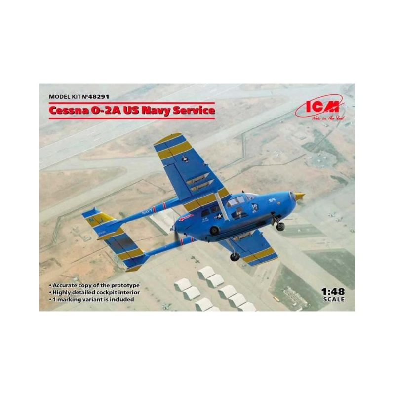 1/48 Cessna O-2A US Navy Service ICM 48291 1/48 Cessna O-2A US Navy Service ICM 48291