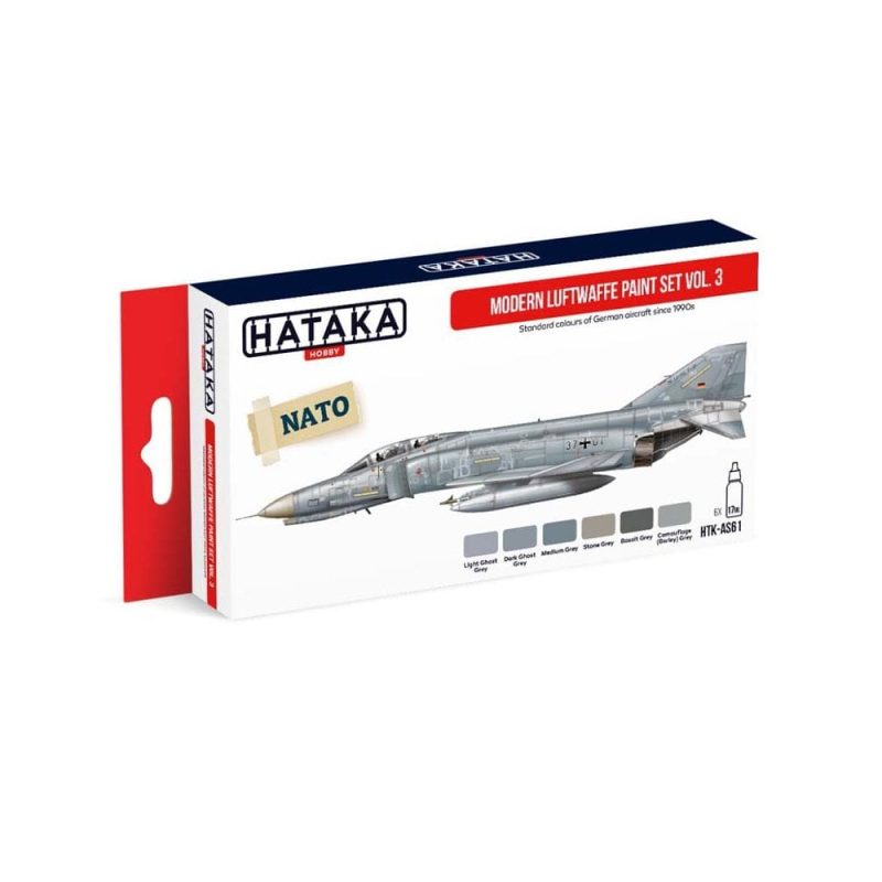 Hataka Red Line Paint Set - Luftwaffe Vol.3 HTK-AS61