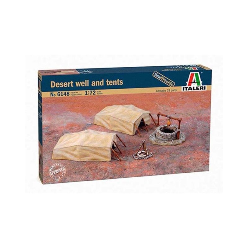 Italeri Desert Waters Well And Accessories (1/72) 6148 Italeri Desert Waters Well And Accessories (1/72) 6148