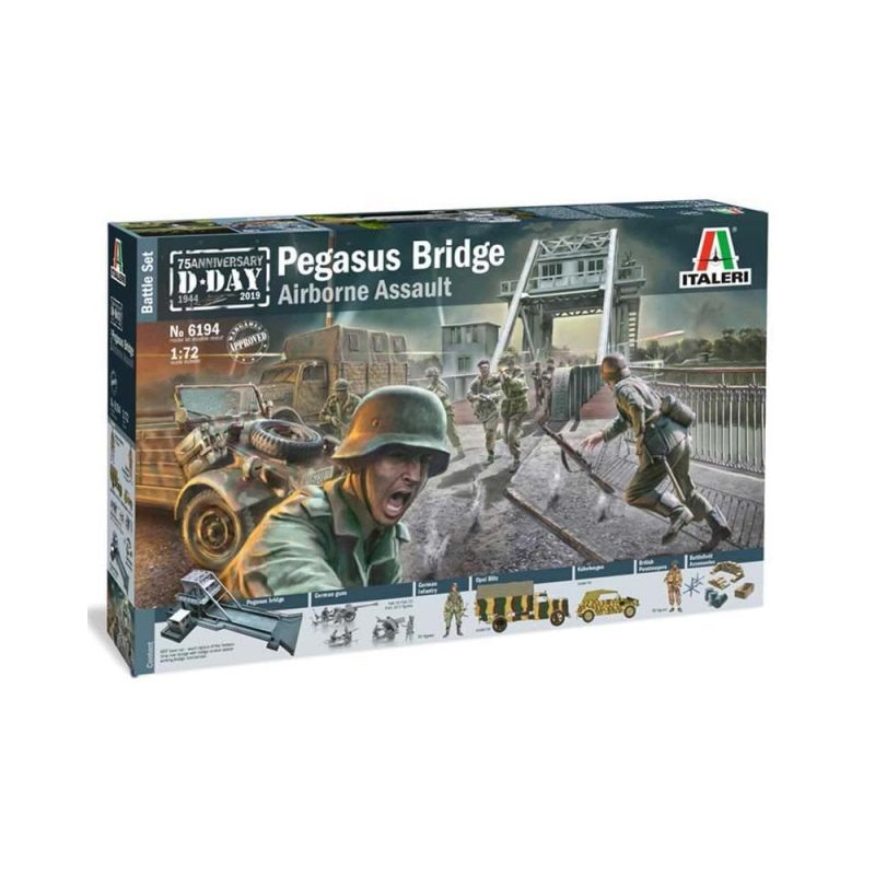 Italeri Pegasus Bridge D.Day (1/72) 6194 Italeri Pegasus Bridge D.Day (1/72) 6194