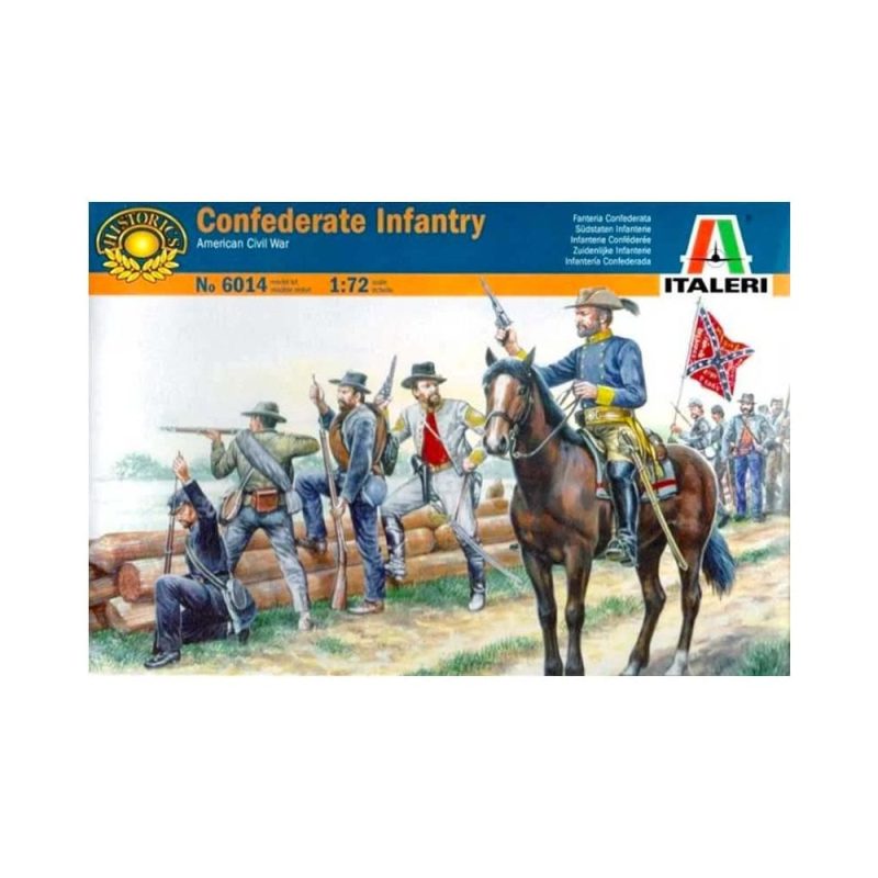 Italeri Confederate Infantry (1/72) 6014 Italeri Confederate Infantry (1/72) 6014