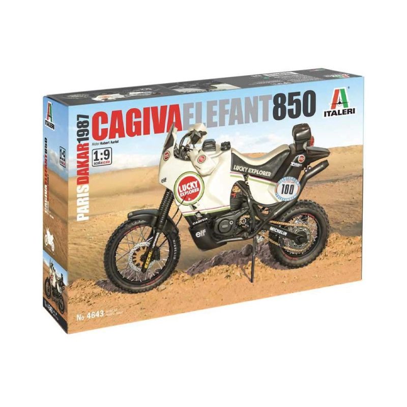 Italeri Cagiva Elefant 850 Paris-Dakar 1987 (1/9) 4643 Italeri Cagiva Elefant 850 Paris-Dakar 1987 (1/9) 4643
