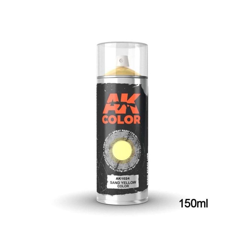 AK Interactive Sand Yellow Spray Can (150ml) AK-1024