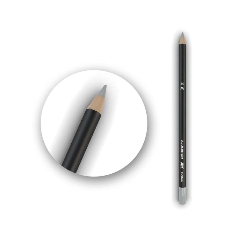 AK Interactive Weathering Pencil Aluminum AK-10033 AK Interactive Weathering Pencil Aluminum AK-10033