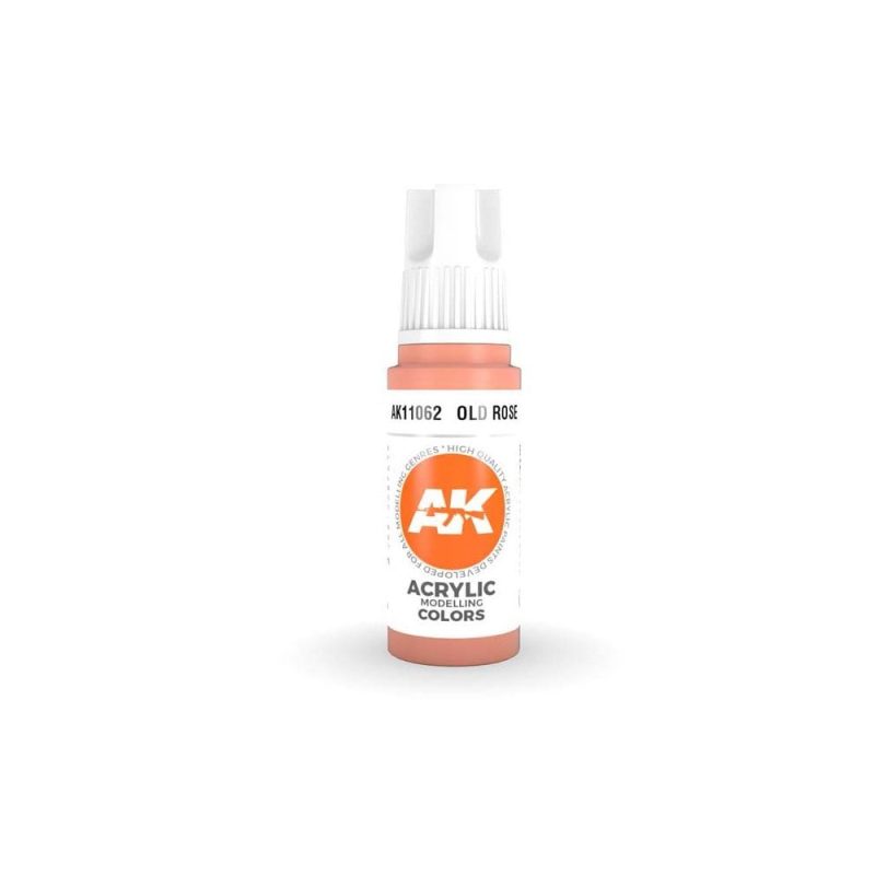 AK Interactive Old Rose 3rd Gen Acrylic (17ml) AK-11062 AK Interactive Old Rose 3rd Gen Acrylic (17ml) AK-11062