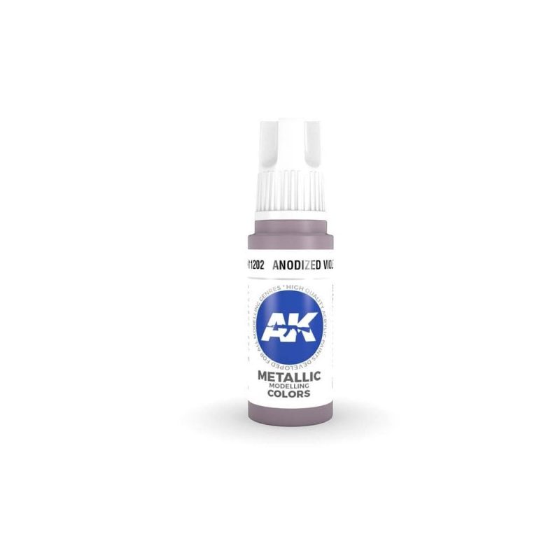 AK Interactive Anodized Violet 3rd Gen Acrylic (17ml) AK-11202 AK Interactive Anodized Violet 3rd Gen Acrylic (17ml) AK-11202