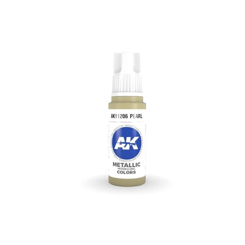 AK Interactive Pearl 3rd Gen Acrylic (17ml) AK-11206 AK Interactive Pearl 3rd Gen Acrylic (17ml) AK-11206