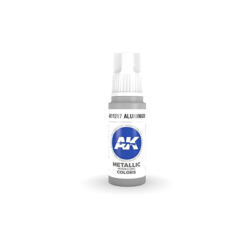 AK Interactive Aluminium 3rd Gen Acrylic (17ml) AK-11207 AK Interactive Aluminium 3rd Gen Acrylic (17ml) AK-11207