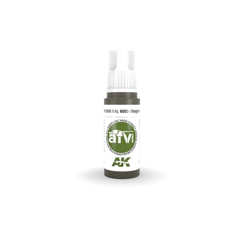 AK Interactive Ral 6003 olivgrun opt.2 AFV (17ml) AK-11310 AK Interactive Ral 6003 olivgrun opt.2 AFV (17ml) AK-11310