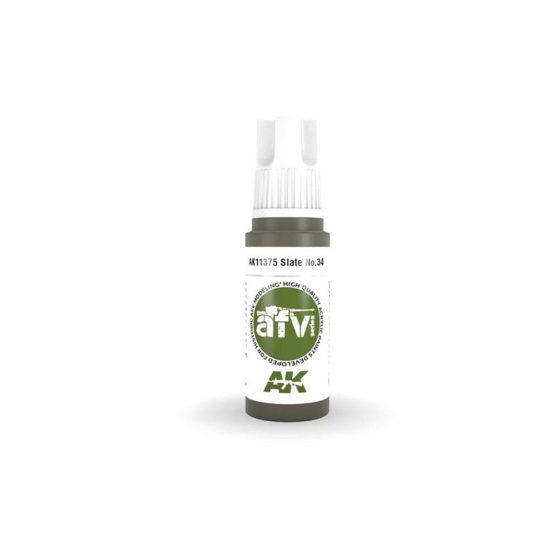 AK Interactive Slate No.34 AFV (17ml) AK-11375 AK Interactive Slate No.34 AFV (17ml) AK-11375
