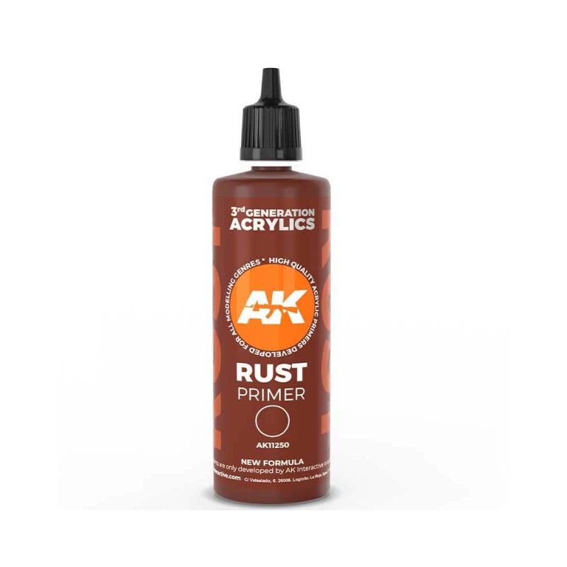 AK Interactive Rust Surface Primer 3rd Gen (100ml) AK-11250 AK Interactive Rust Surface Primer 3rd Gen (100ml) AK-11250