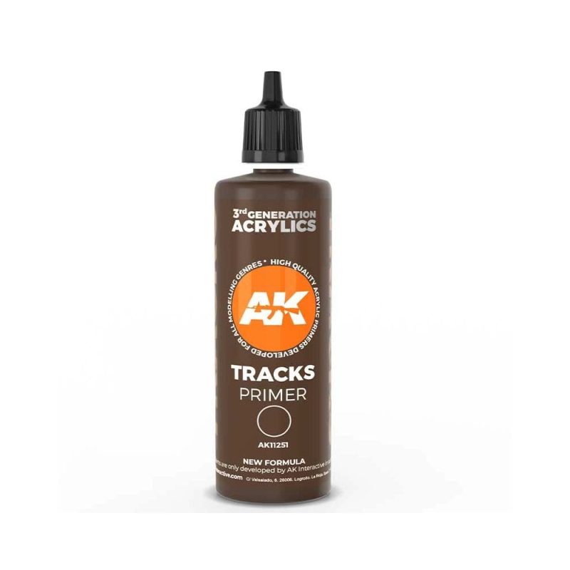 AK Interactive Tracks Surface Primer 3rd Gen (100ml) AK-11251 AK Interactive Tracks Surface Primer 3rd Gen (100ml) AK-11251