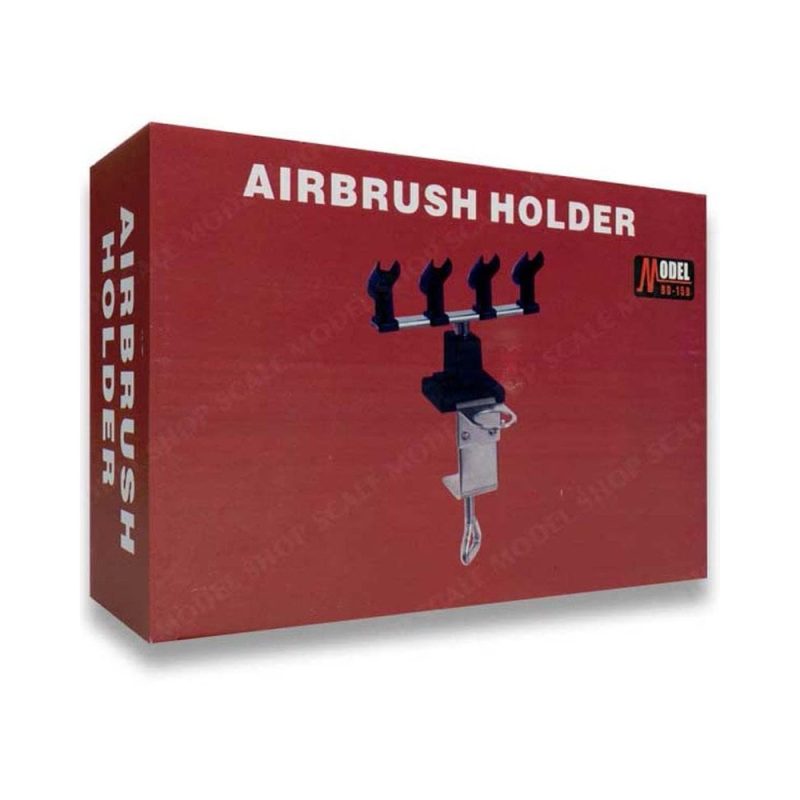 4 Brush Table Clamp Airbrush Holder Scale Model Shop BD-15B 4 Brush Table Clamp Airbrush Holder Scale Model Shop BD-15B