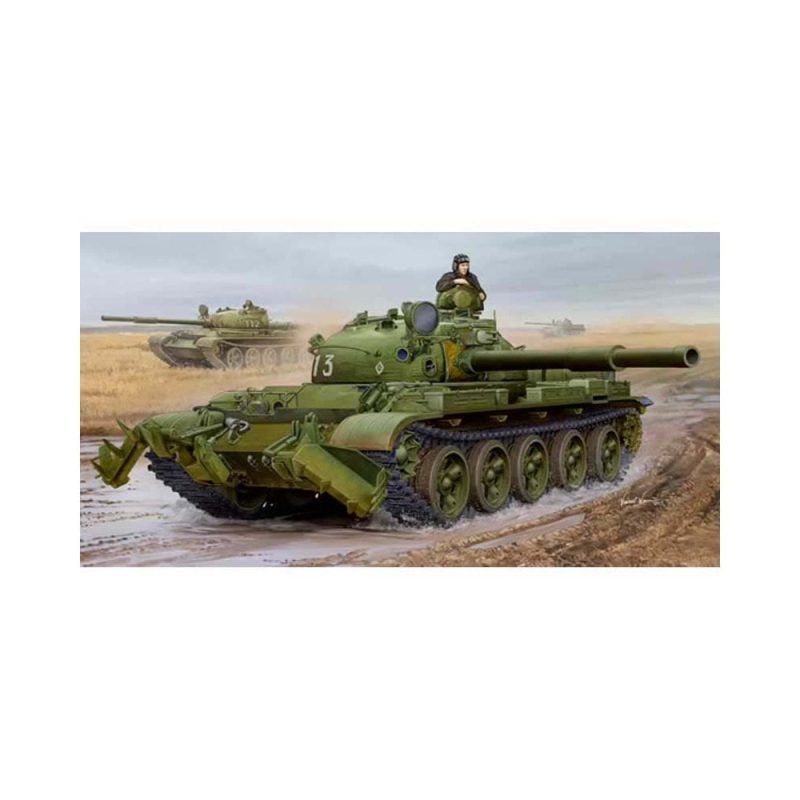 1/35 T-62 Mod 1975 KMT-6 Mine Plough Trumpeter 01550 1/35 T-62 Mod 1975 KMT-6 Mine Plough Trumpeter 01550