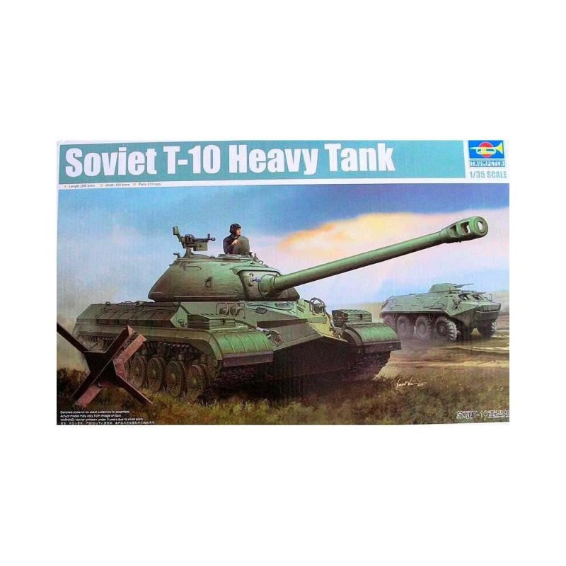 1/35 Soviet T-10 Heavy Tank Trumpeter 05545 1/35 Soviet T-10 Heavy Tank Trumpeter 05545