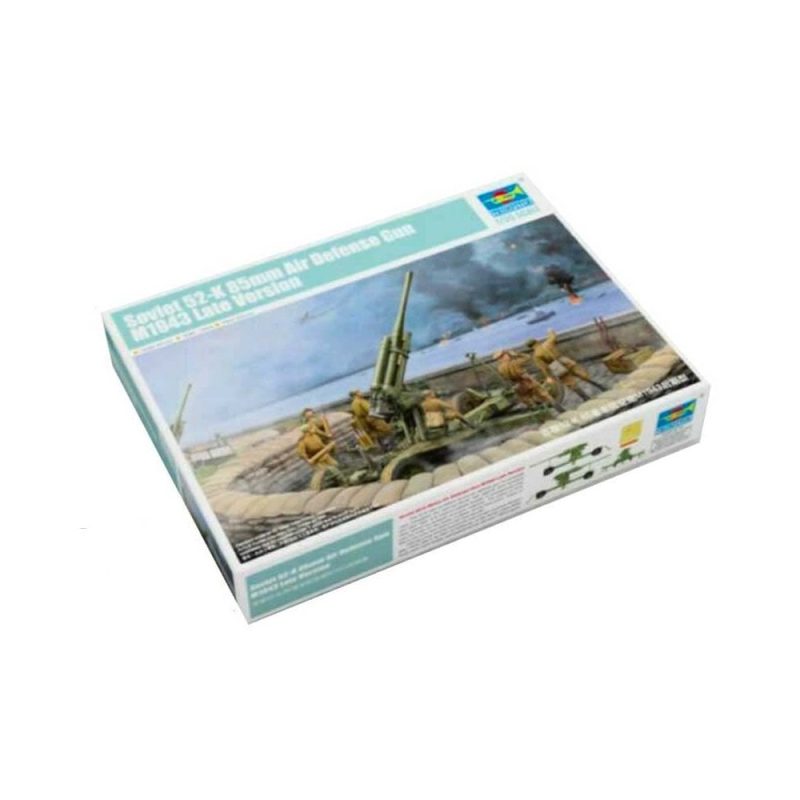 1/35 52-K 85mm Soviet Air Defence Gun M1943 Late Trumpeter 02342 1/35 52-K 85mm Soviet Air Defence Gun M1943 Late Trumpeter 02342