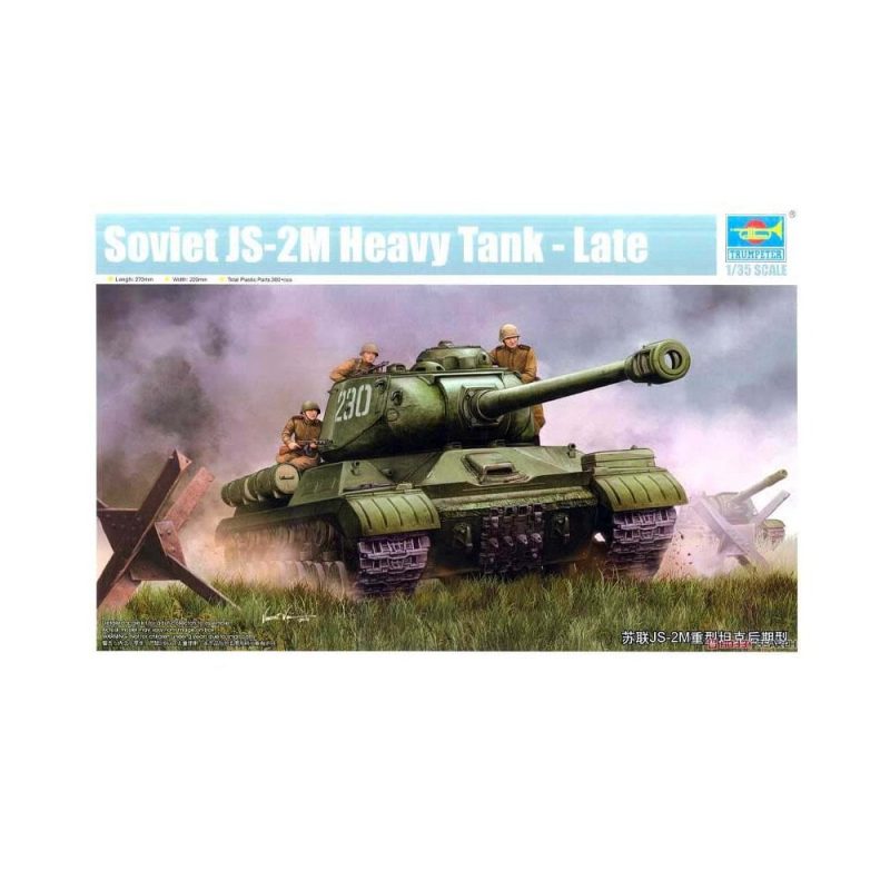 1/35 Soviet JS-2M Heavy Tank Late Trumpeter 05590 1/35 Soviet JS-2M Heavy Tank Late Trumpeter 05590