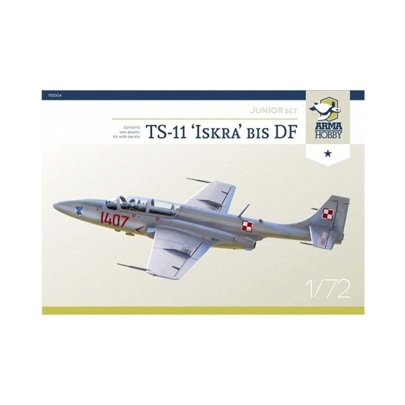 Arma Hobby TS‑11 Iskra Bis DF Junior Set (1/72) 70004 Arma Hobby TS‑11 Iskra Bis DF Junior Set (1/72) 70004