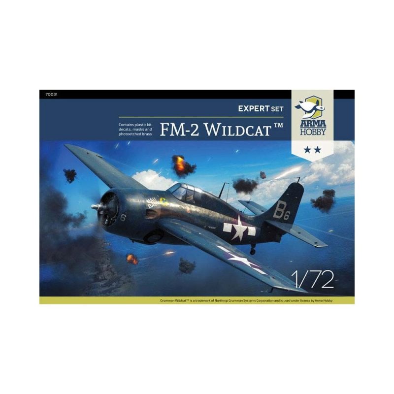 Arma Hobby FM-2 Wildcat Expert Set (1/72) 70031 Arma Hobby FM-2 Wildcat Expert Set (1/72) 70031