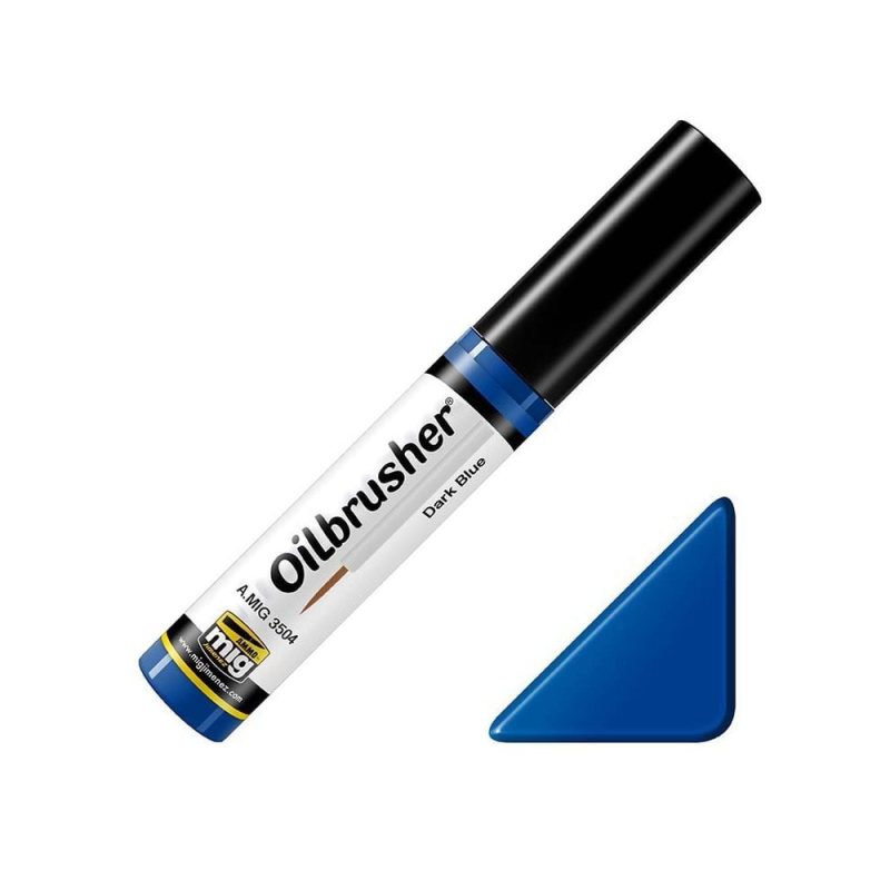 Dark Blue Oilbrusher Ammo A.MIG-3504 Dark Blue Oilbrusher Ammo A.MIG-3504