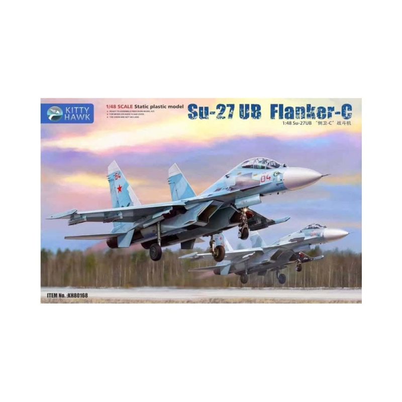 Kitty Hawk Models Su-27UB Flanker-C (1/48) 80168 Kitty Hawk Models Su-27UB Flanker-C (1/48) 80168