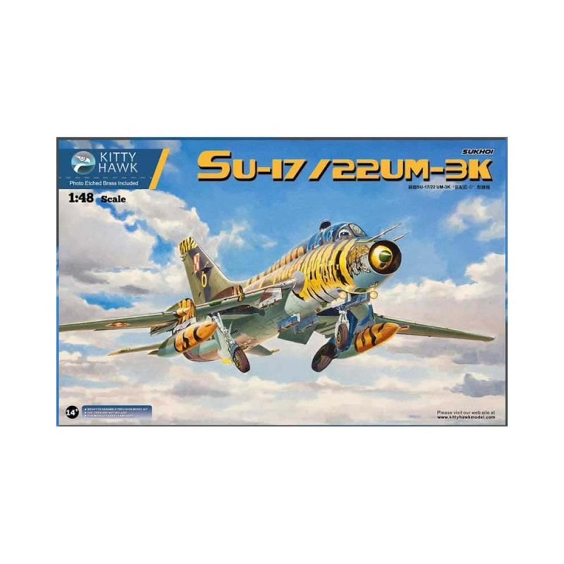 Kitty Hawk Models Sukhoi Su-17 / Su-22UM-3K (1/48) 80147 Kitty Hawk Models Sukhoi Su-17 / Su-22UM-3K (1/48) 80147