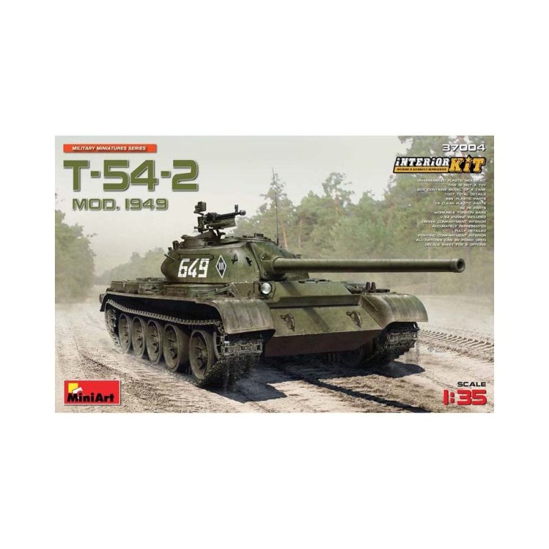 Miniart T-54-2 Soviet Tank Mod. 1949 Interior Kit (1/35) 37004 Miniart T-54-2 Soviet Tank Mod. 1949 Interior Kit (1/35) 37004