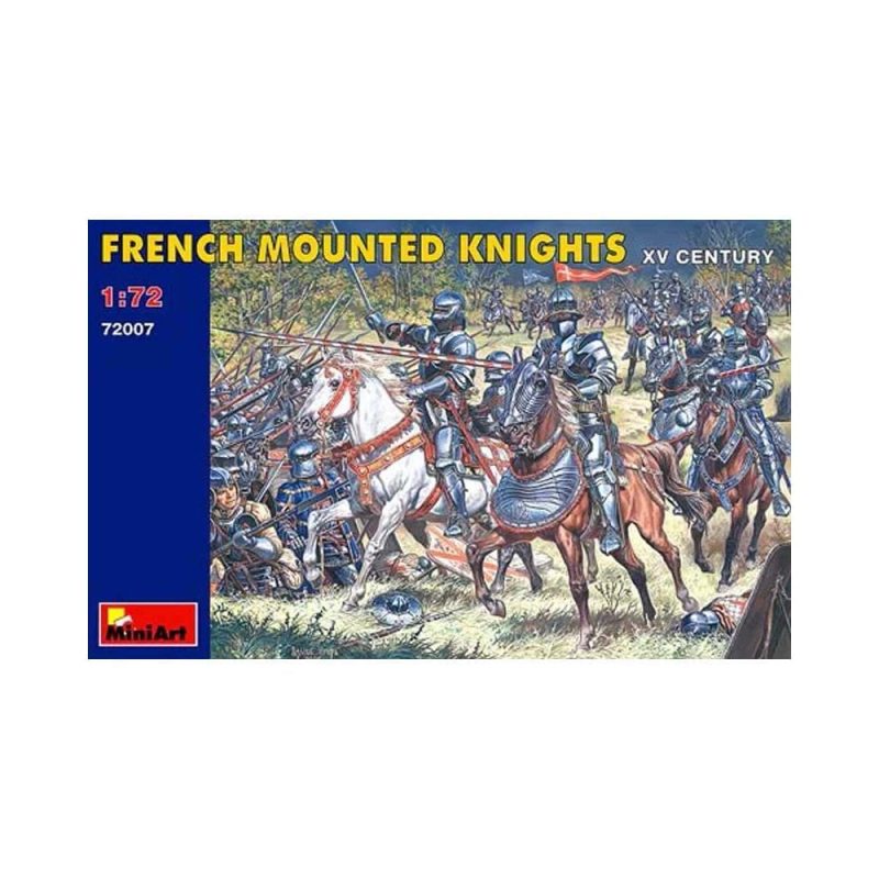 Miniart French Mounted Knights XV (1/72) 72007 Miniart French Mounted Knights XV (1/72) 72007