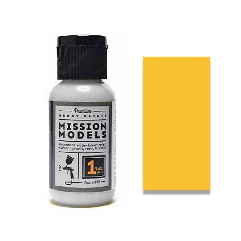 Mission Models Hiway Yellow Heavy Equipment (30ml / 1oz) MMP-041 Mission Models Hiway Yellow Heavy Equipment (30ml / 1oz) MMP-041
