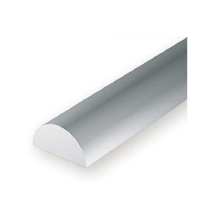 Evergreen Half Round (2.5mm) EG243 Evergreen Half Round (2.5mm) EG243