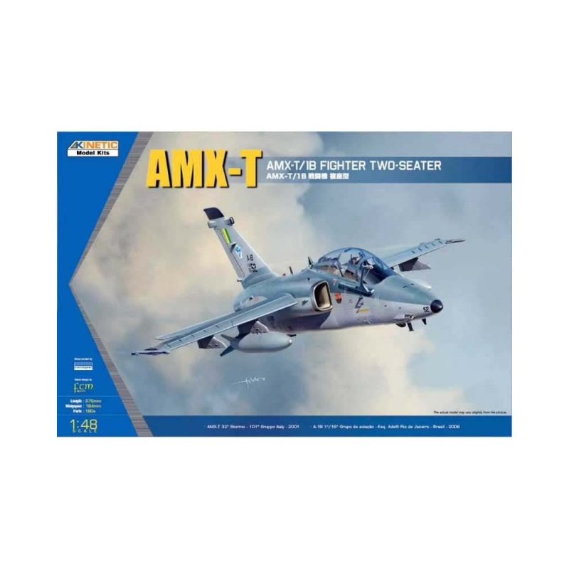 1/48 AMX-T/1B Fighter Two-Seater Kinetic 48027 1/48 AMX-T/1B Fighter Two-Seater Kinetic 48027